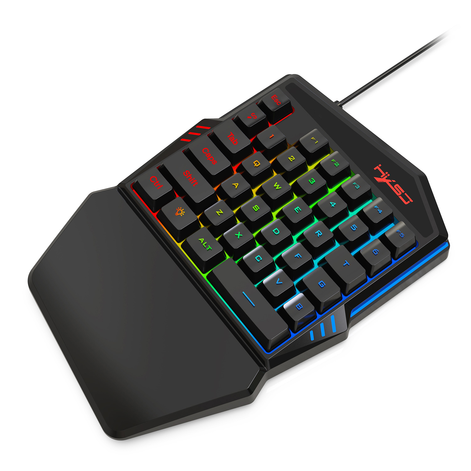Gaming Keyboard Half - Webcam HXSJ V100 V100-2 35 Phím