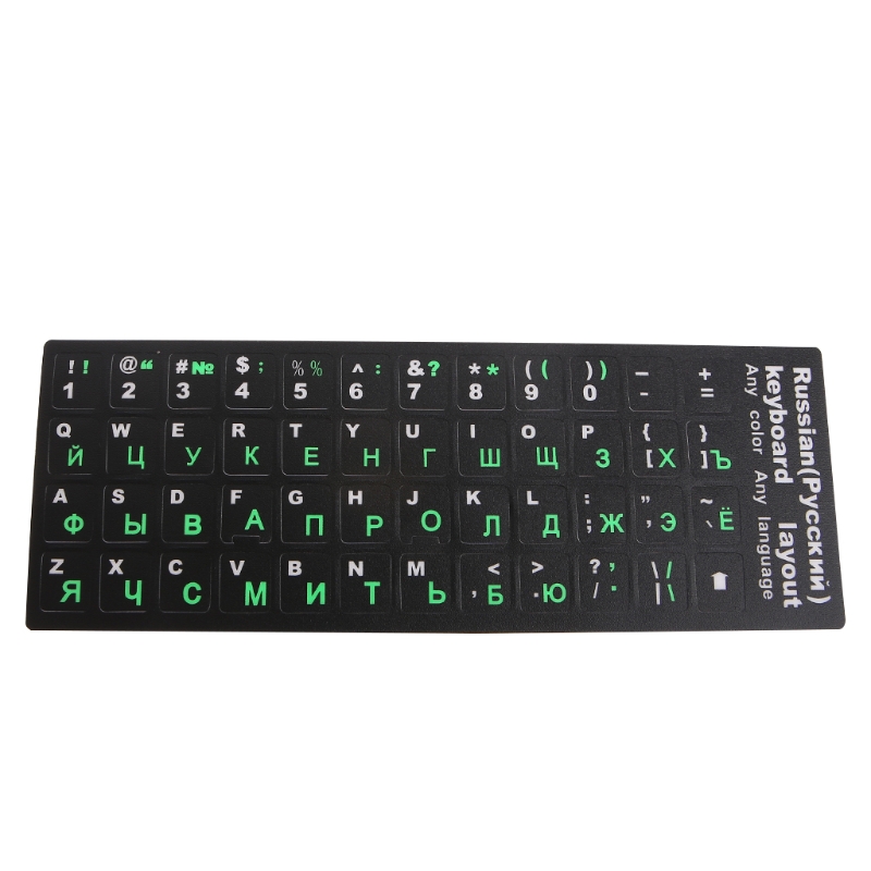 Gaming Keyboard Budget - Nhiều Màu Sắc Mờ PVC Nga