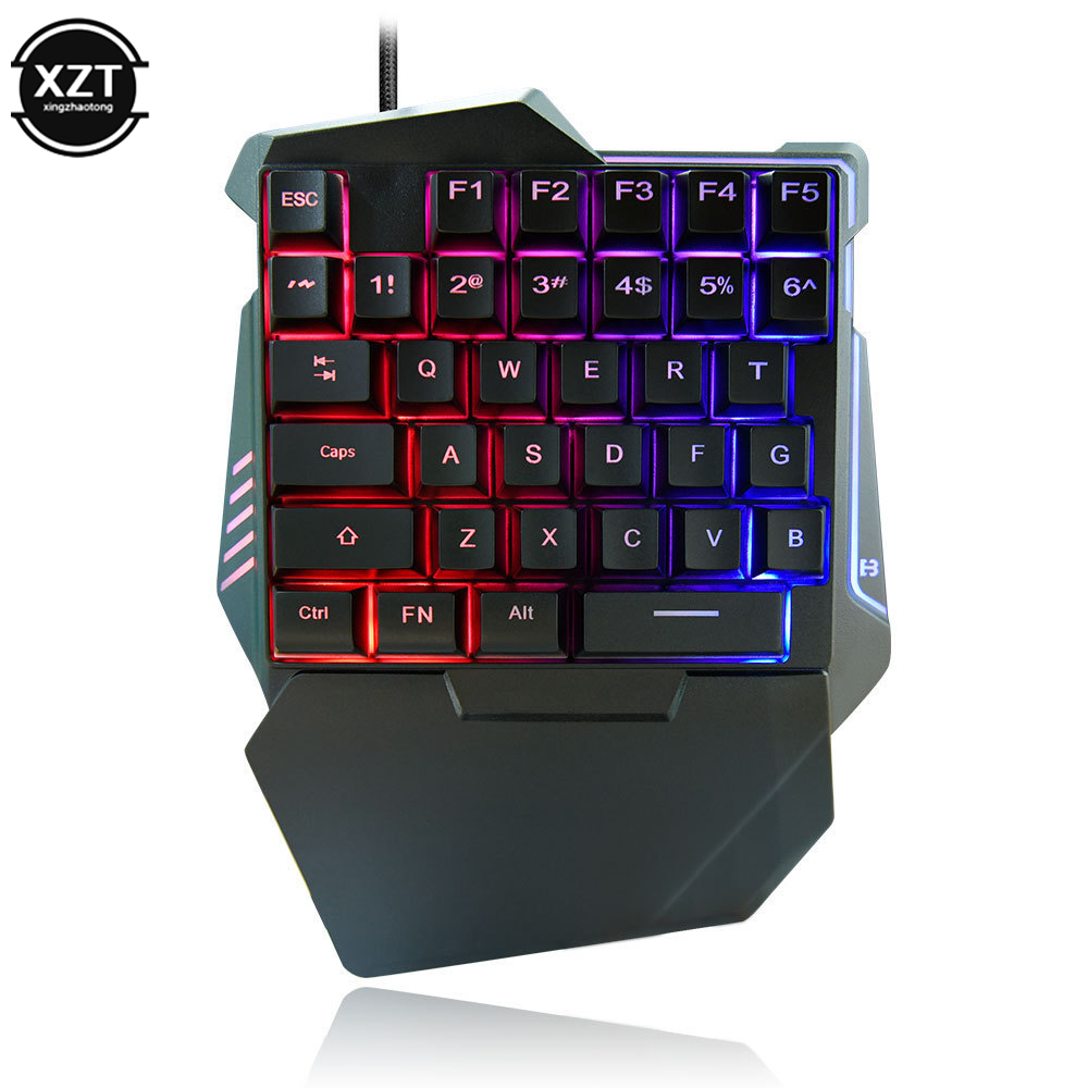 Gaming Keyboard Half - USB Một Tay Bàn Phím Chơi