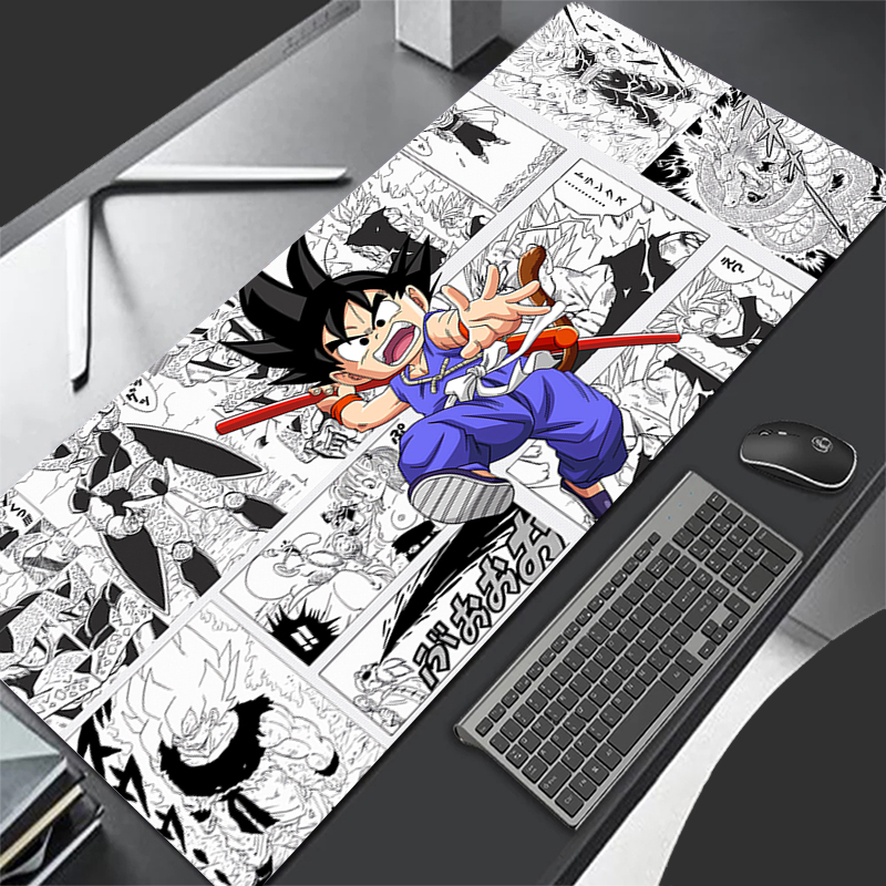 Gaming Keyboard Theme - Mousepad Computer New Goku Mouse Pads