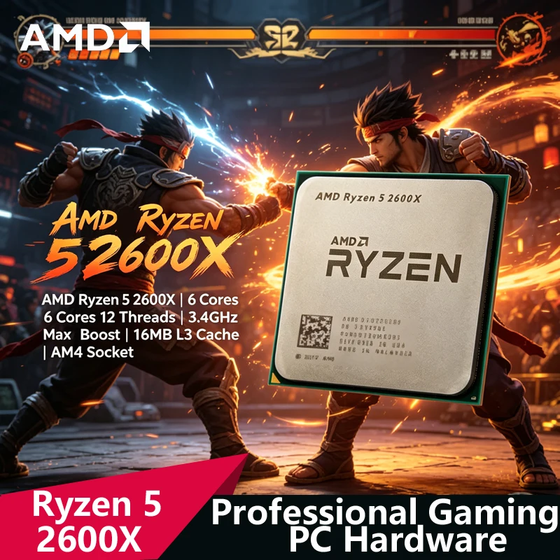 Amd Cpu Ryzen 5 - AMD Ryzen 5 2600X AM4 Gaming