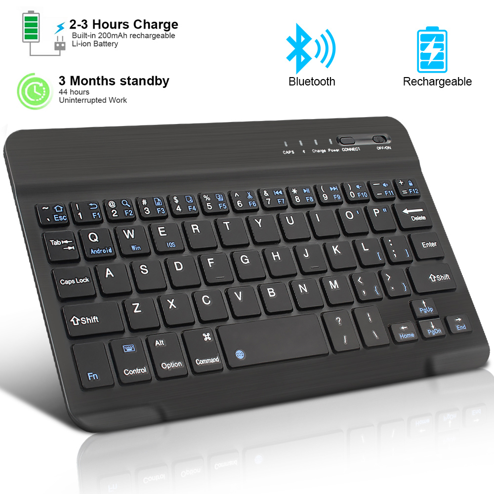 Gaming Keyboard Budget - Bluetooth Wireless Keyboard Mini Keyboard For