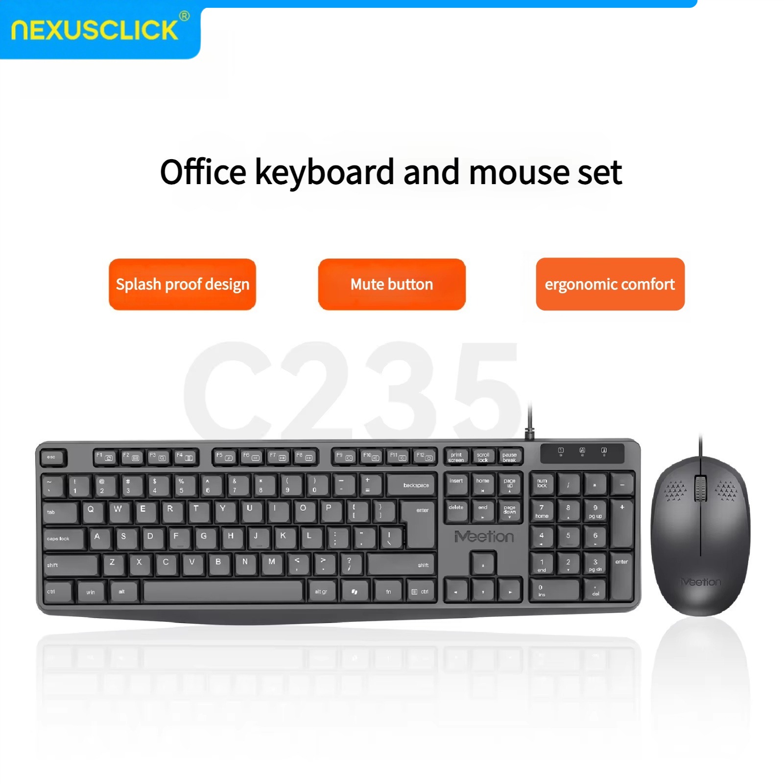 NexusClick Arabic English Wire - đánh giá và giá Gaming Keyboard That Is Quiet
