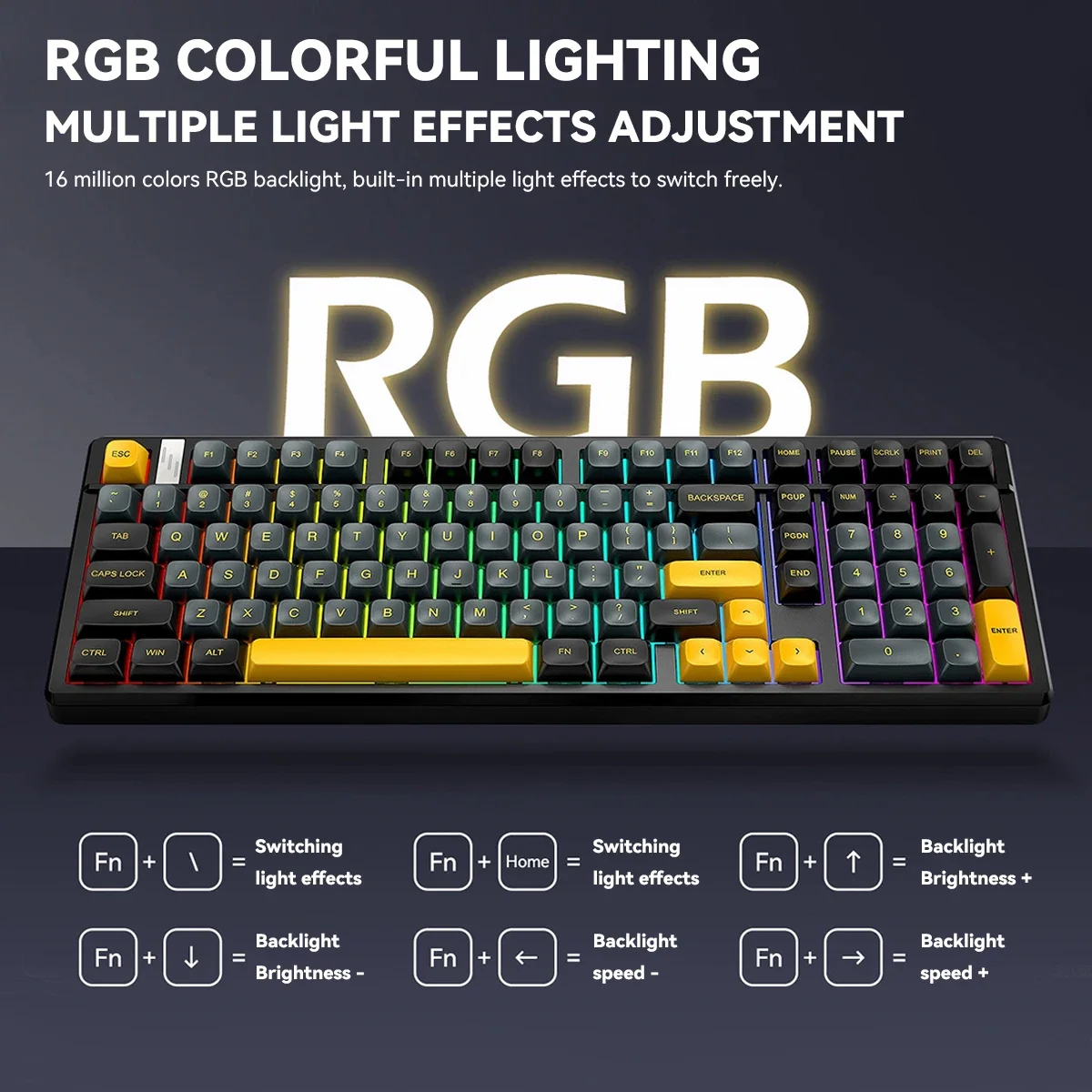 Wireless Mechanical Gaming Key - đánh giá và giá Gaming Keyboard Thocky