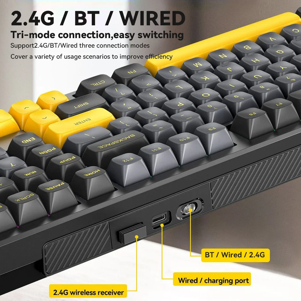 Wireless Mechanical Gaming Key - đánh giá và giá Gaming Keyboard Thocky