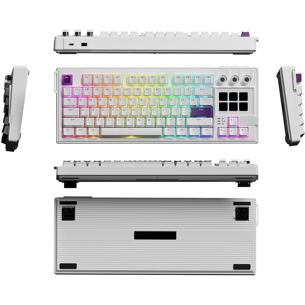 update. K1 PRO Visual Mechanic - đánh giá và giá Gaming Keyboard Ergonomic