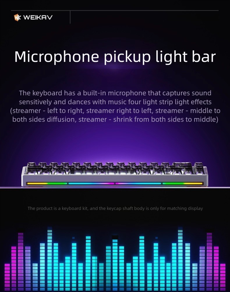 NEW WEIKAV Nut65 Aluminum Allo - đánh giá và giá Gaming Keyboard Mini Mechanical