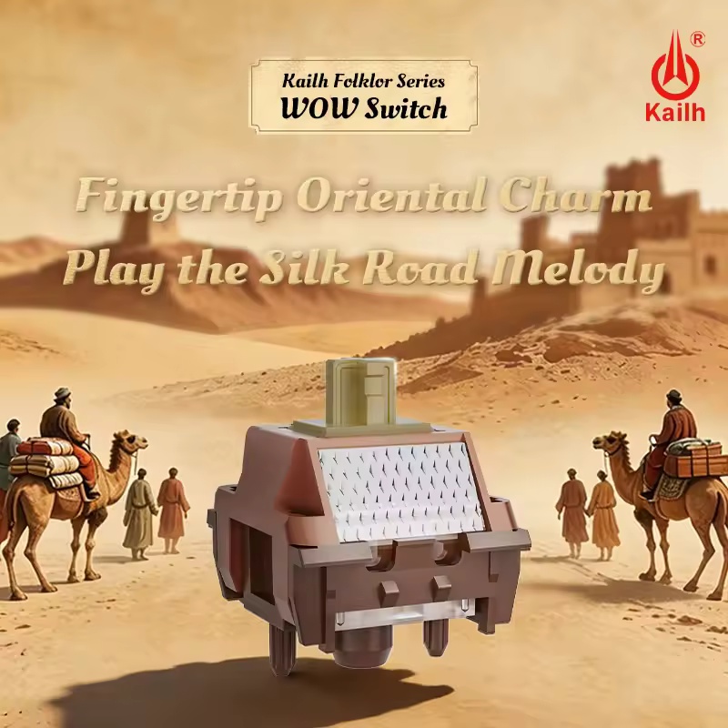 Kailh Folklor Series Wow Linea - đánh giá và giá Gaming Keyboard Thocky