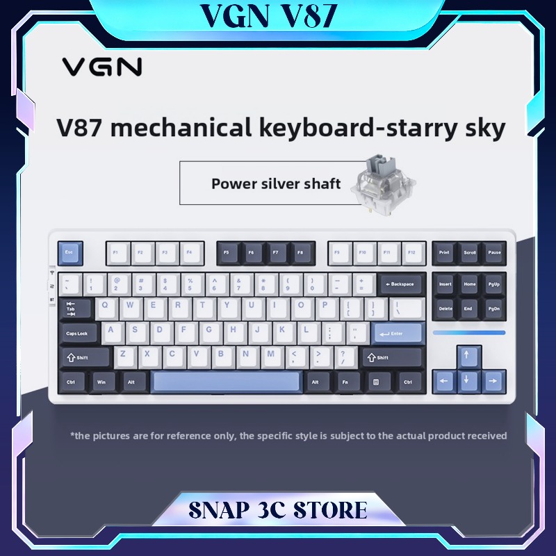 VGN V87 TKL Wireless Mechanica - đánh giá và giá Gaming Keyboard Thocky