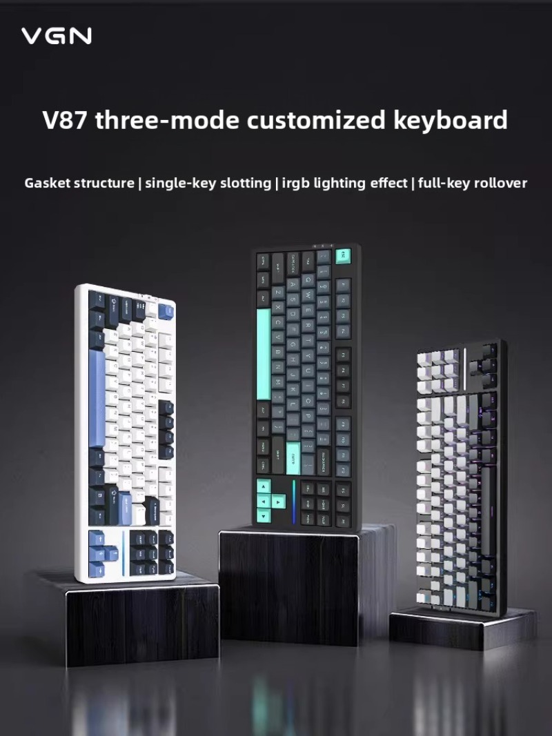 VGN V87 TKL Wireless Mechanica - đánh giá và giá Gaming Keyboard Thocky