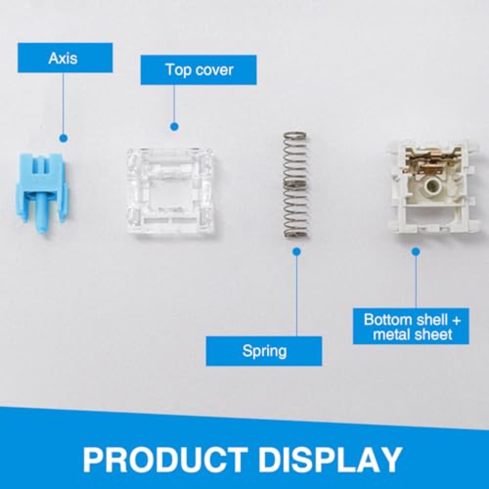 108 Pack Mechanical Keyboard S - đánh giá và giá Keyboard Gaming Blue Switch