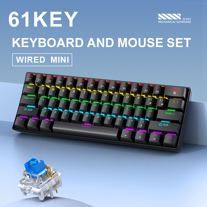 APAYADO K61 Mini Mechanical Ke - đánh giá và giá Gaming Keyboard Budget