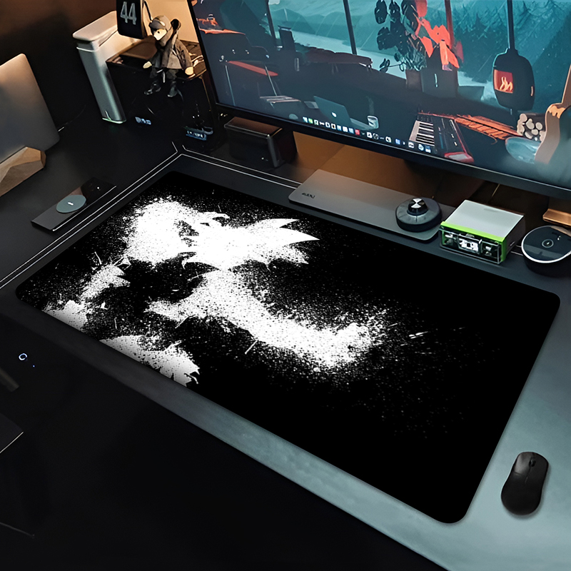 DBZ Black Anime Mouse Pad Drag - đánh giá và giá Gaming Keyboard Easy To Clean