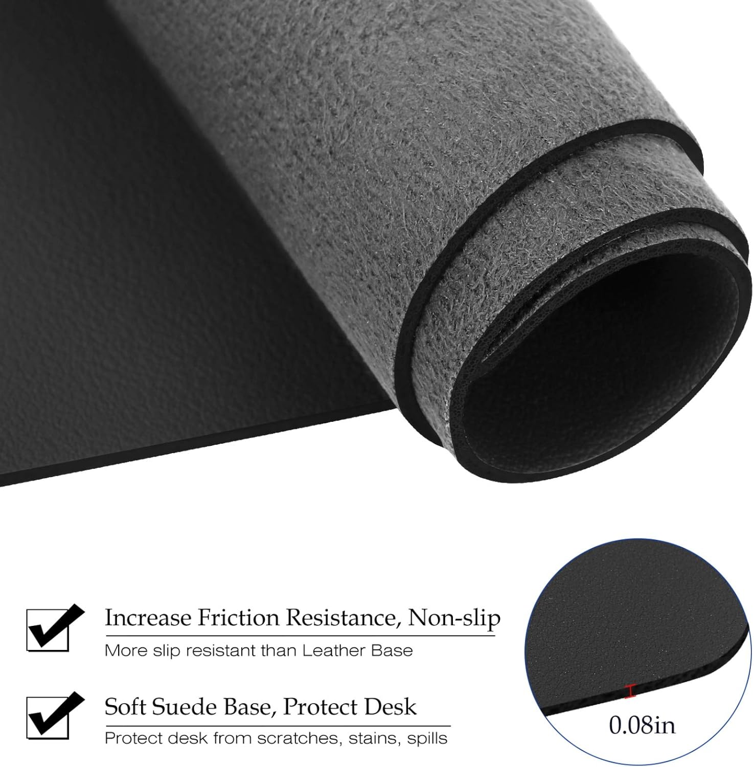 Large Size Leather Desk Pad,Of - đánh giá và giá Gaming Keyboard Mouse