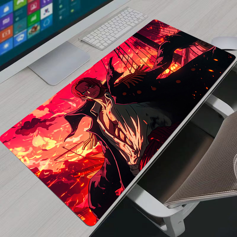 One Piece Shanks Mouse Pad Lar - đánh giá và giá Gaming Keyboard Easy To Clean