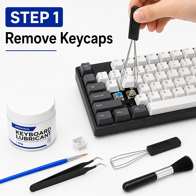 MIRAVEXL Keyboard Lube Kit 50g - đánh giá và giá Gaming Keyboard That Is Quiet