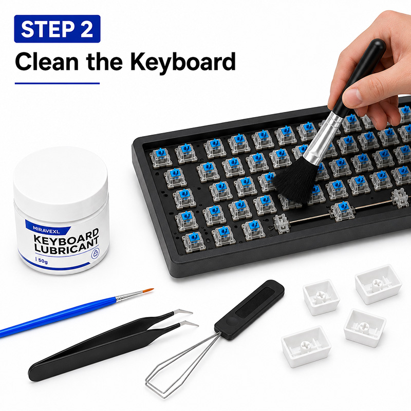 MIRAVEXL Keyboard Lube Kit 50g - đánh giá và giá Gaming Keyboard That Is Quiet