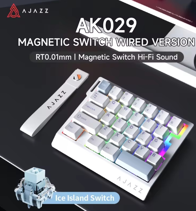 AK029 Wired One-Handed Gaming  - đánh giá và giá Gaming Keyboard Mini Mechanical