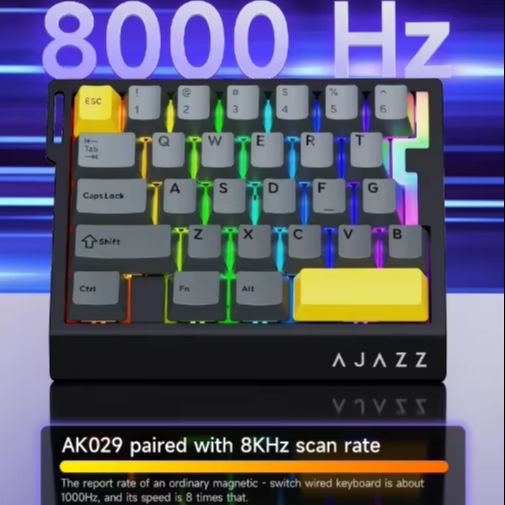AK029 Wired One-Handed Gaming  - đánh giá và giá Gaming Keyboard Mini Mechanical