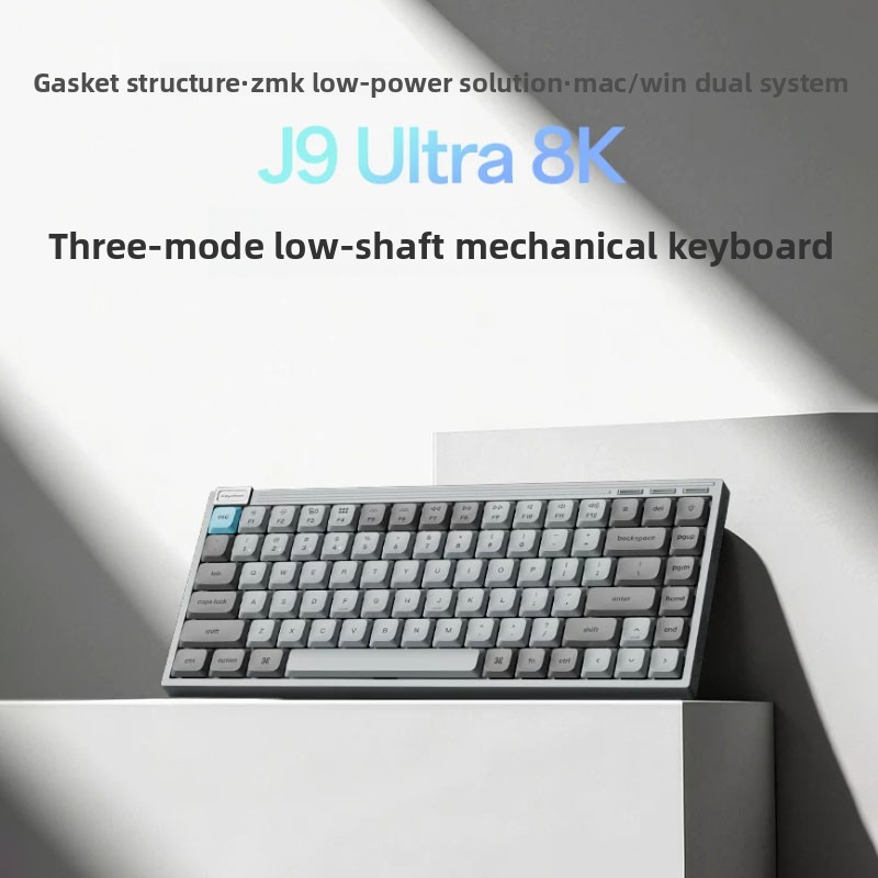Original J9Ultra Tri-Mode 8K L - đánh giá và giá Gaming Keyboard That Is Quiet