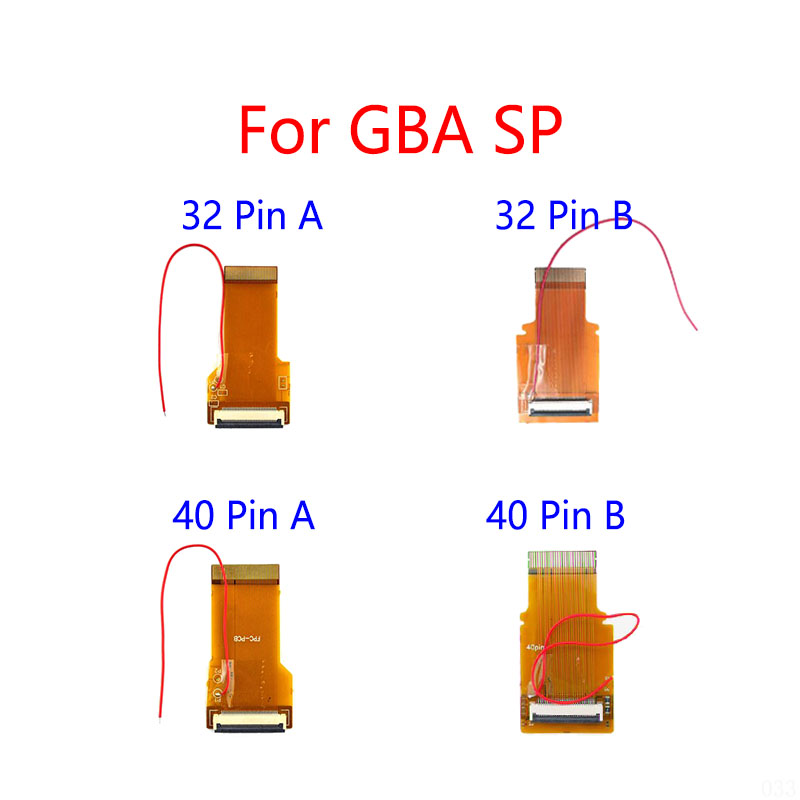 For GBA SP LCD Backlight Cable - đánh giá và giá Film Switch Mod