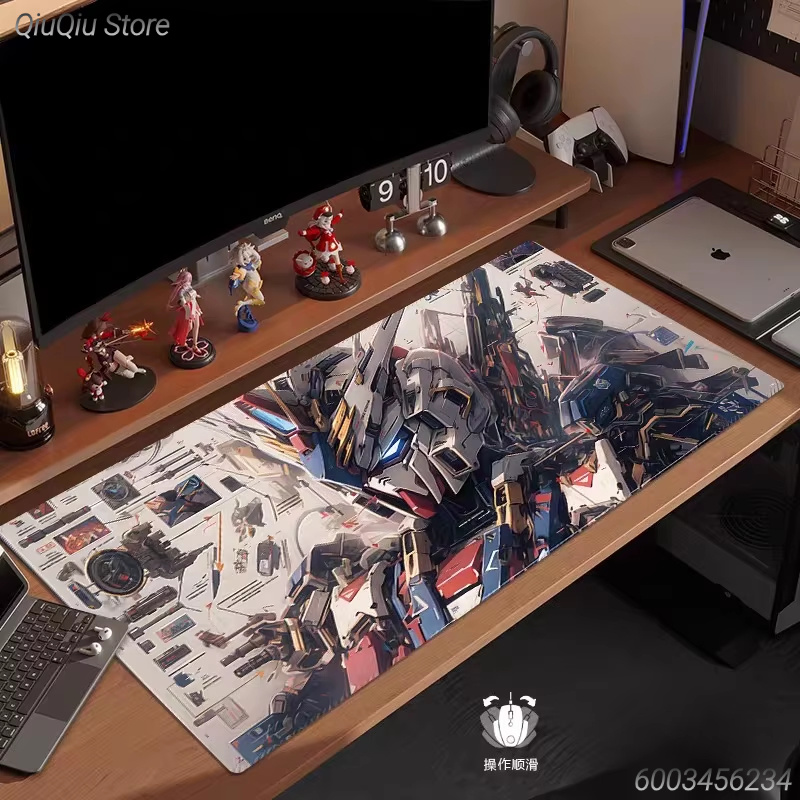 Cartoon HD Print Gundam Leathe - đánh giá và giá Gaming Keyboard Typewriter