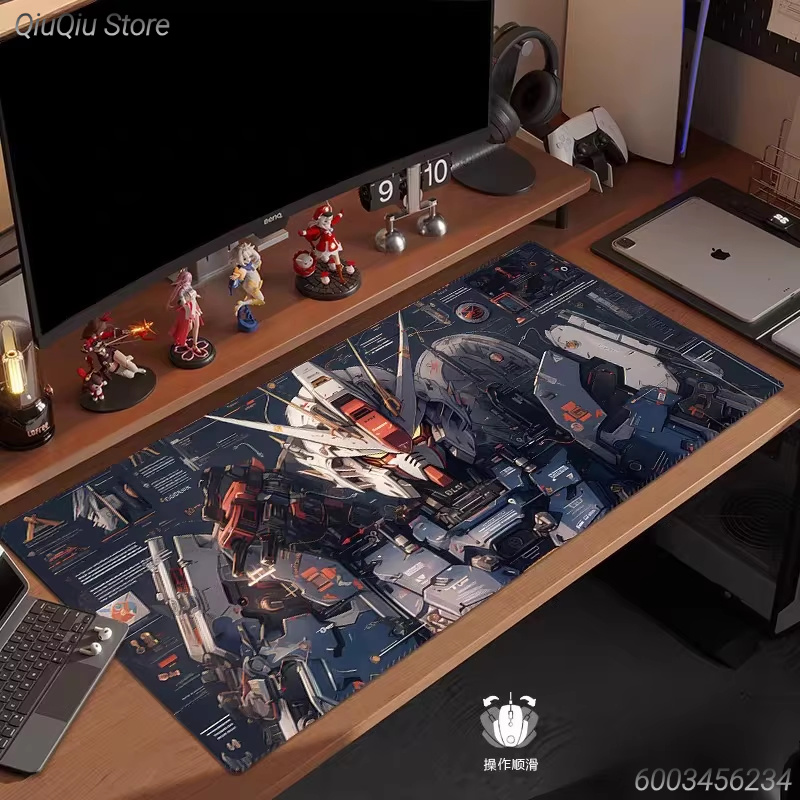 Cartoon HD Print Gundam Leathe - đánh giá và giá Gaming Keyboard Typewriter