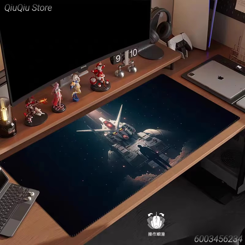 Cartoon HD Print Gundam Leathe - đánh giá và giá Gaming Keyboard Typewriter