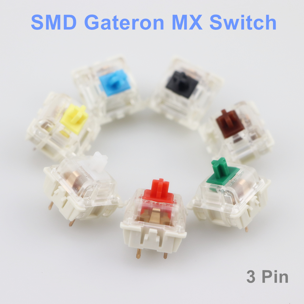 Gateron SMD Công Tắc Đen Đỏ Nâ - đánh giá và giá Keyboard Gaming Blue Switch