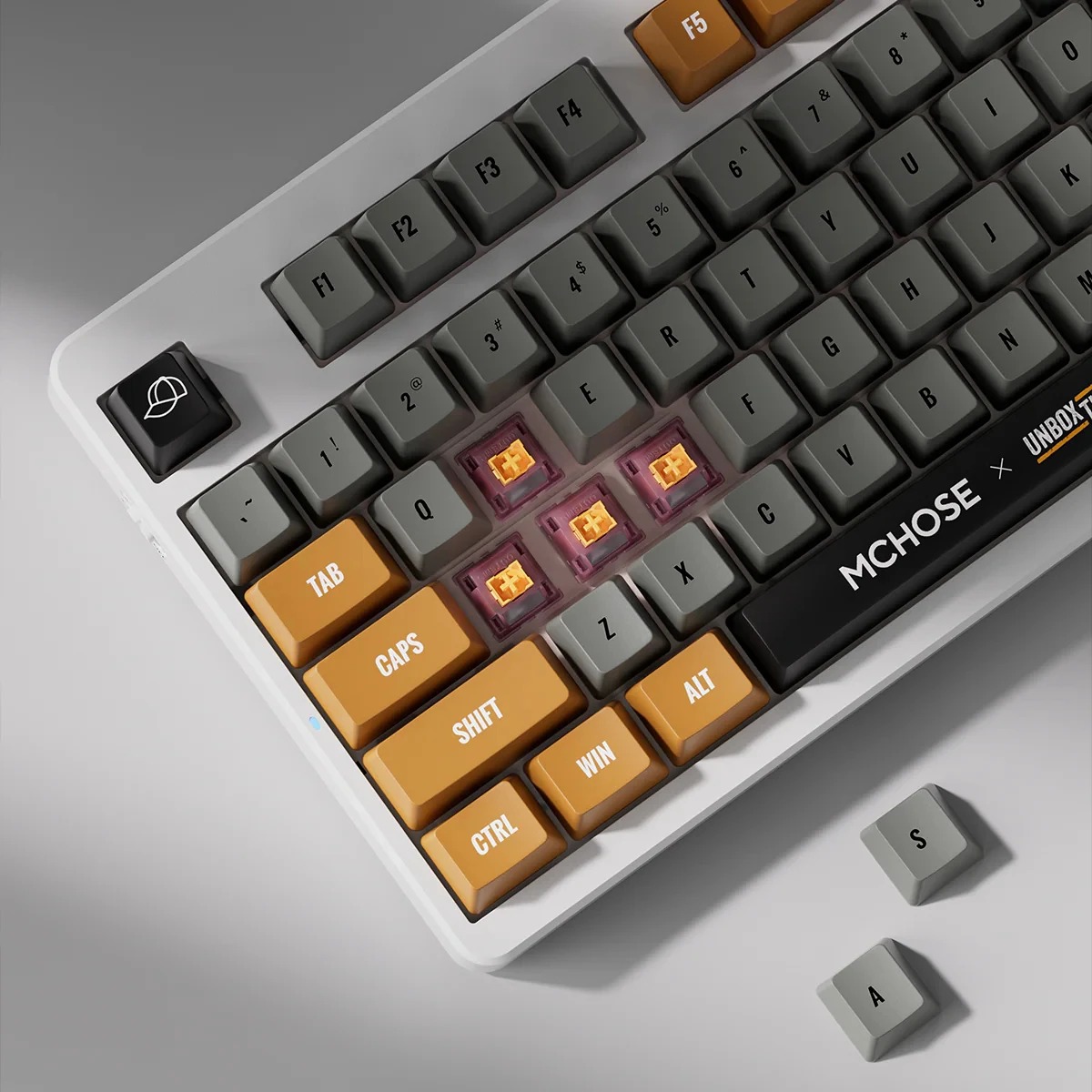 MCHOSE X Unbox Therapy - UT98  - đánh giá và giá Gaming Keyboard That Is Quiet