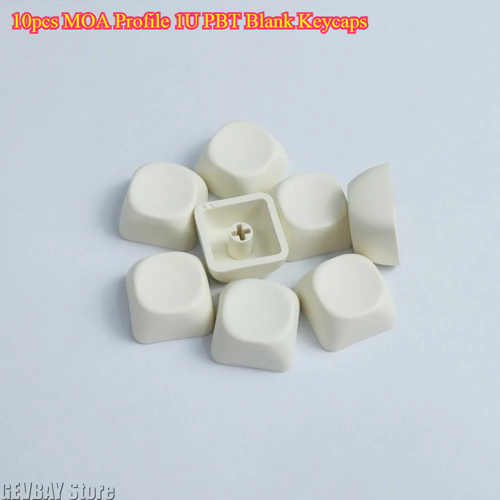 10pcs MOA Profile 1U PBT Blank - đánh giá và giá Gaming Keyboard Typewriter