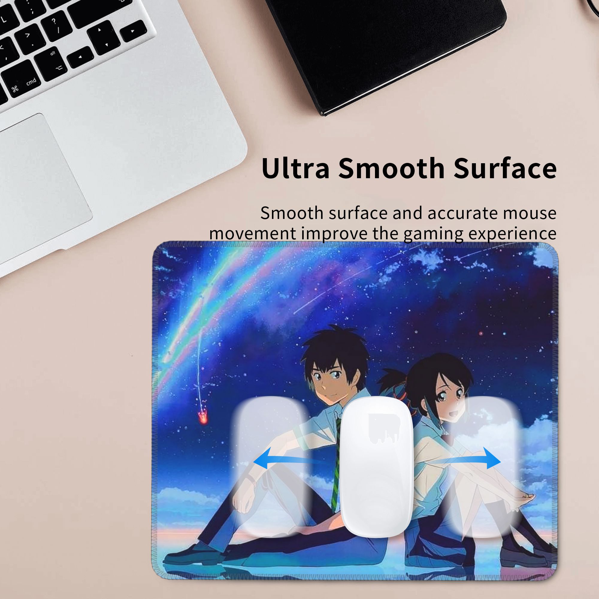 Japanese Anime Your Name Mouse - đánh giá và giá Gaming Keyboard Name