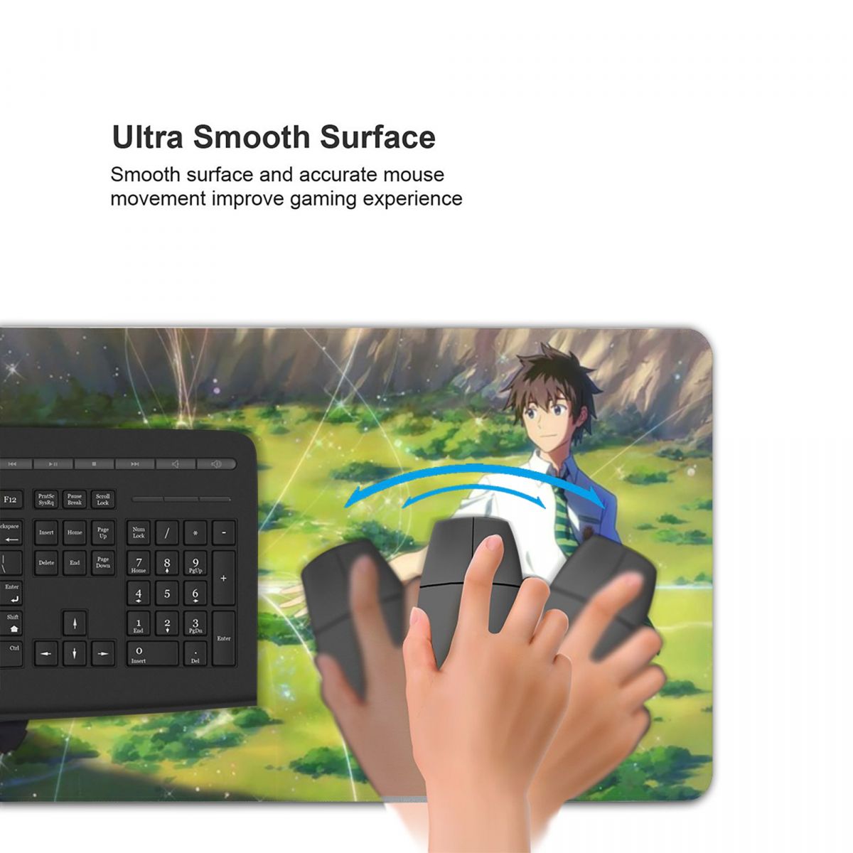 Japanese Anime Your Name Large - đánh giá và giá Gaming Keyboard Name