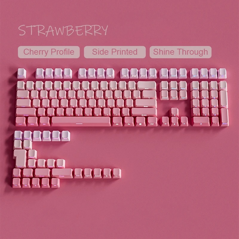 133 Keys Double Shot Shine Thr - đánh giá và giá Gaming Keyboard Typewriter