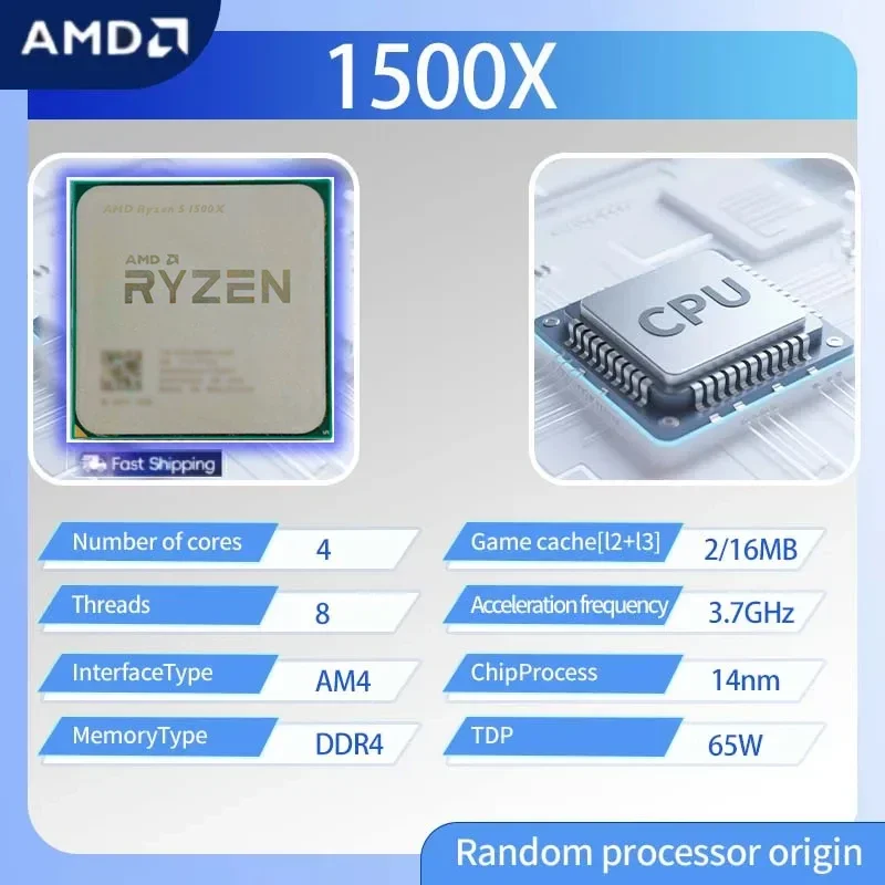 AMD Ryzen 5 1500X AMD R 5 1500 - đánh giá và giá Amd Cpu Ryzen 5