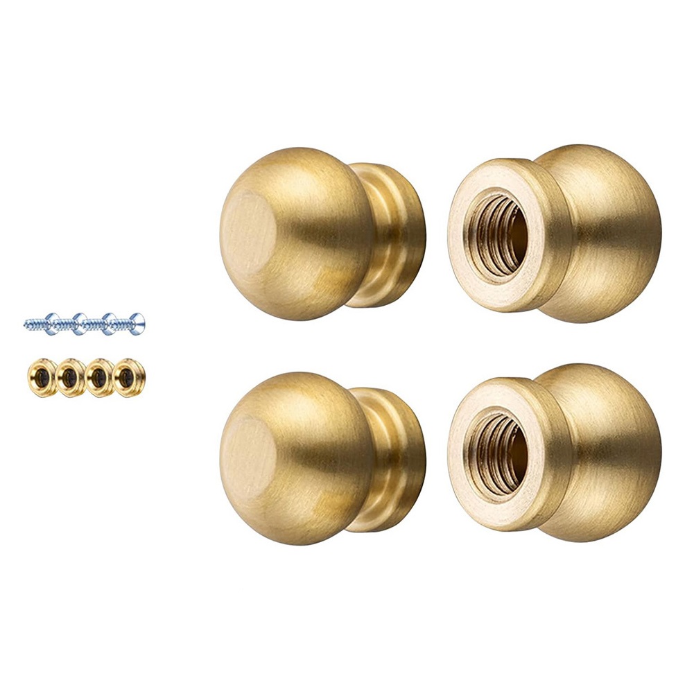 4Pcs Brass Cutting Board Feet  - đánh giá và giá Stabilizer Screw In