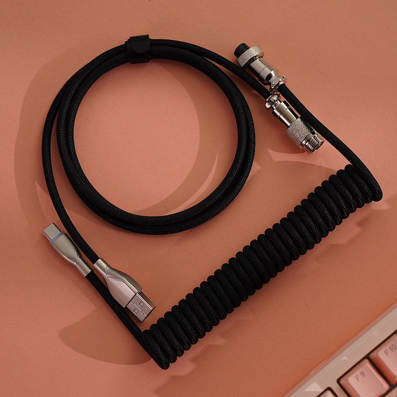 Type C USB Aviator Coiling Cab - đánh giá và giá Gaming Keyboard Extension