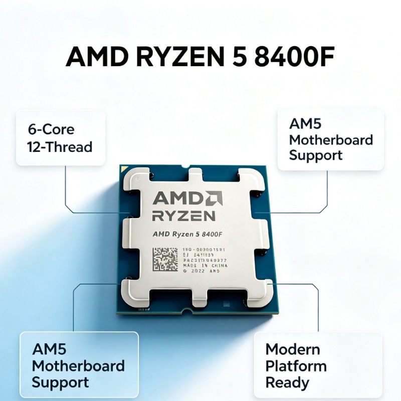 Ryzen 5 8400F AM5 Socket Gamin - đánh giá và giá Amd Cpu Ryzen 5