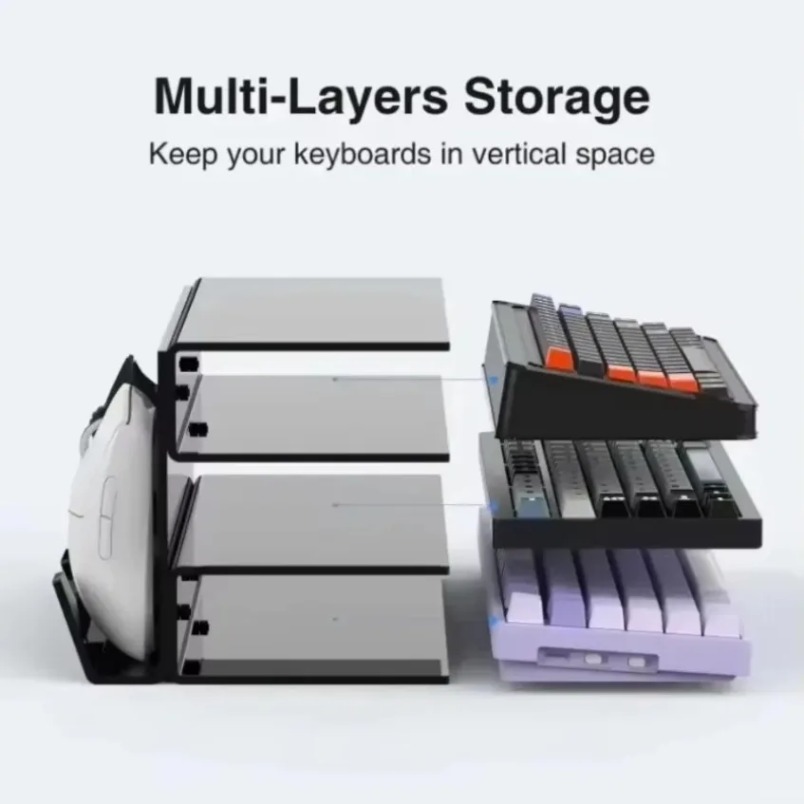 Keyboard Display Stand 3 Tier  - đánh giá và giá Gaming Keyboard Ergonomic