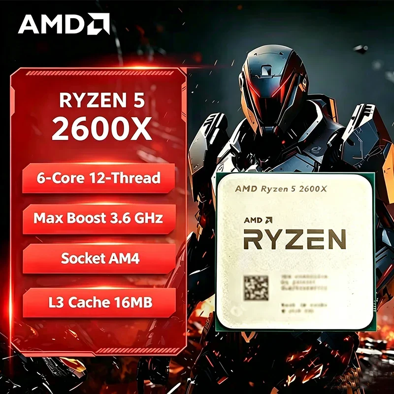 AMD Ryzen 5 R5 2600X CPU 6-Cor - đánh giá và giá Amd Cpu Ryzen 5