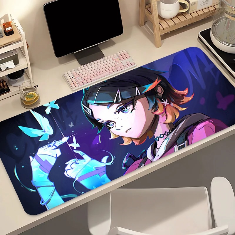 Mouse Pad Gamer Computer Anime - đánh giá và giá Gaming Keyboard Easy To Clean