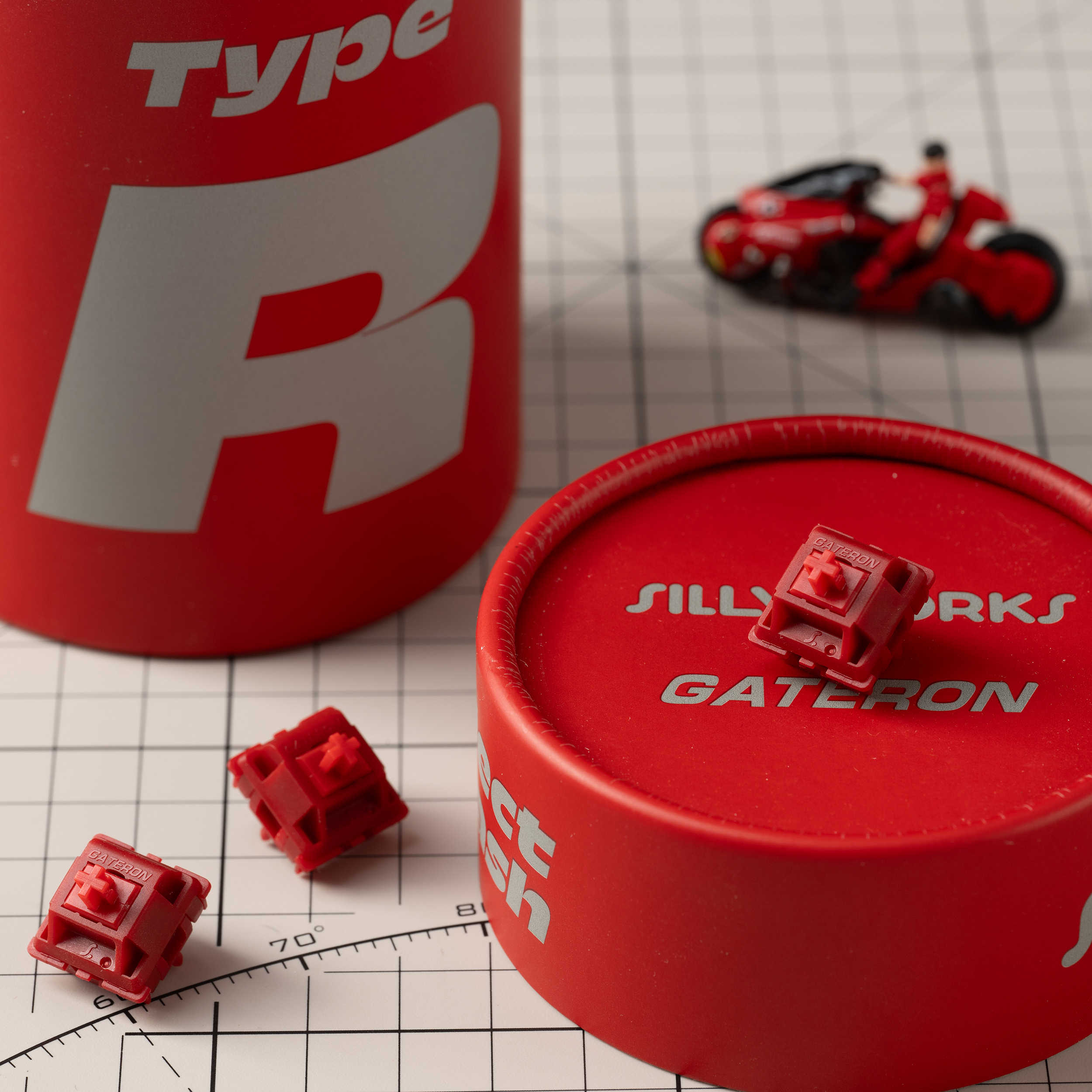 UKGF Siliworks Type R Tactile  - đánh giá và giá Gaming Keyboard Thocky