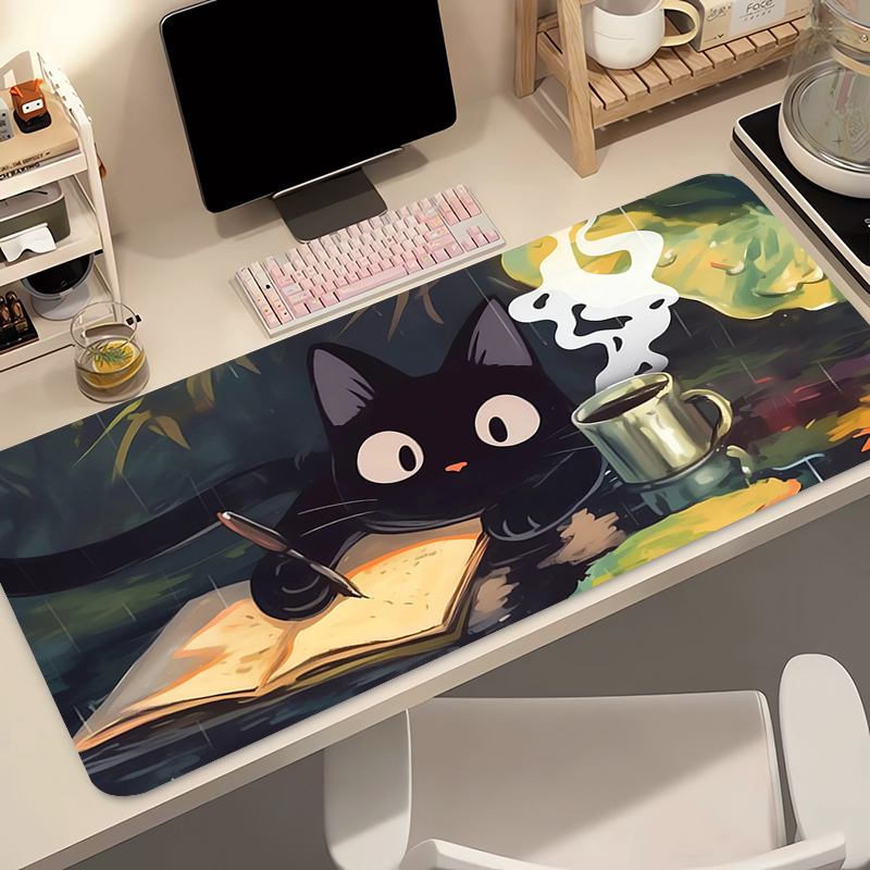 Kawaii Black Cat Silicone Soft - đánh giá và giá Gaming Keyboard Mouse