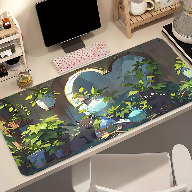Kawaii Black Cat Silicone Soft - đánh giá và giá Gaming Keyboard Mouse