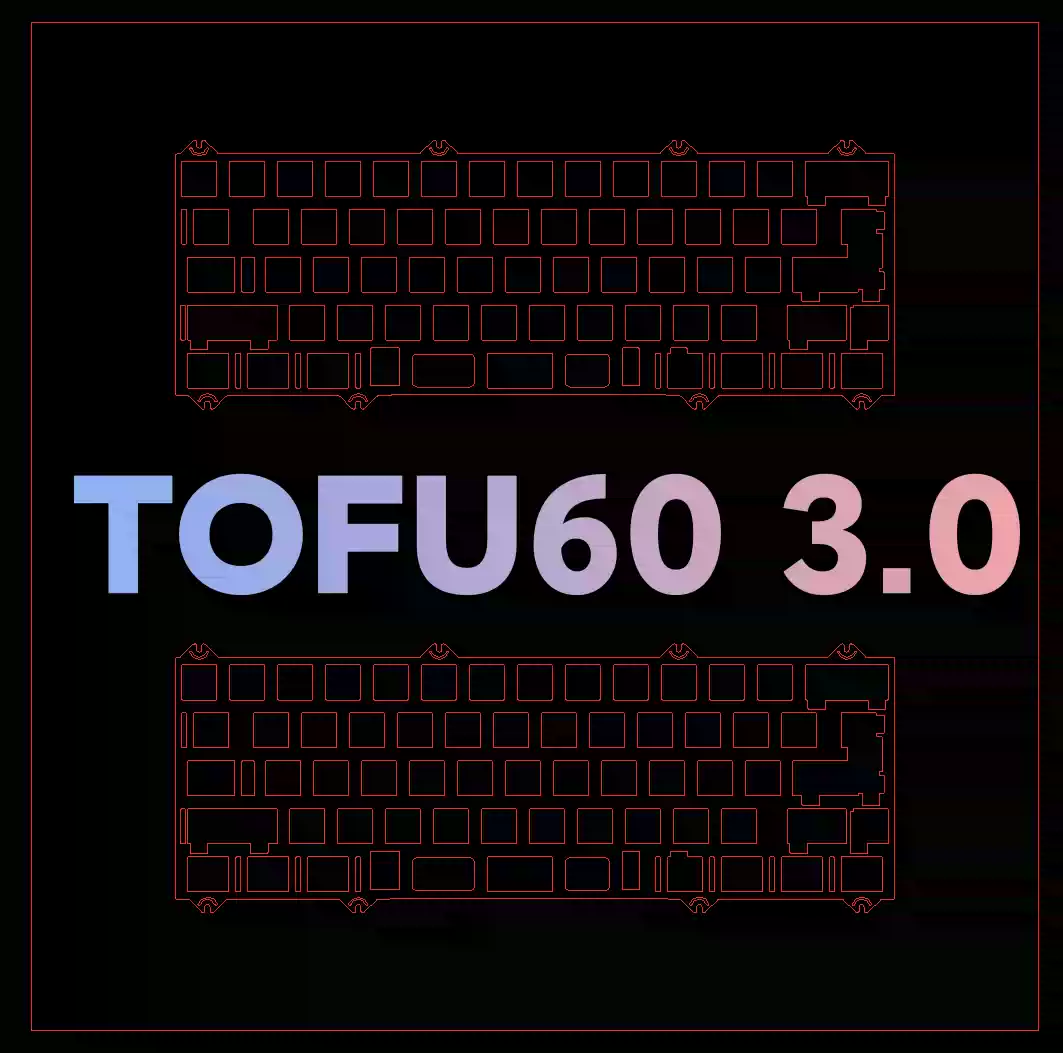 KBDFANS TOFU60 3.0 Version Key - đánh giá và giá Stabilizer Screw In