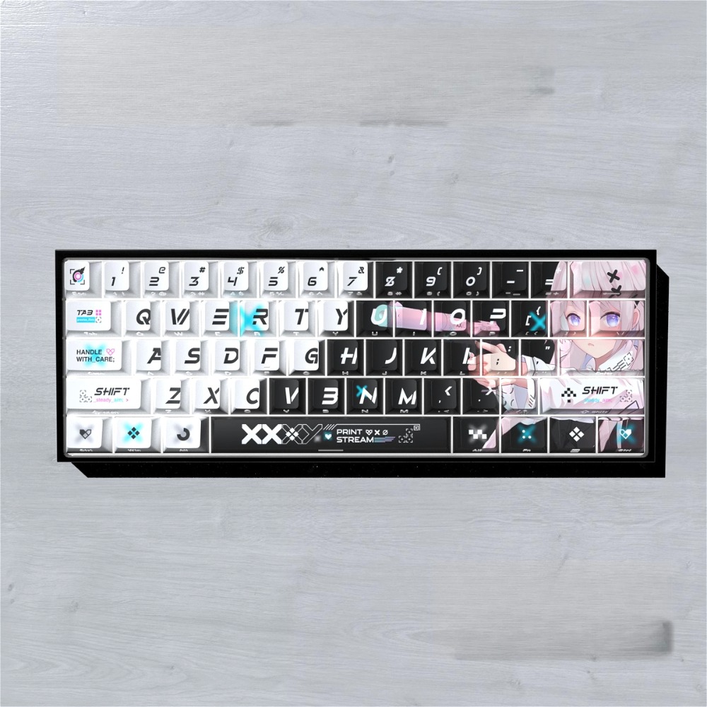 Double-shot Side Print Thocky  - đánh giá và giá Gaming Keyboard Thocky