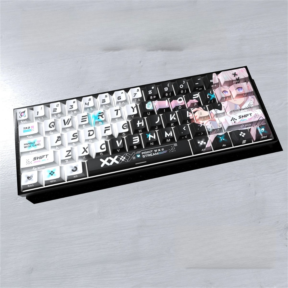 Double-shot Side Print Thocky  - đánh giá và giá Gaming Keyboard Thocky