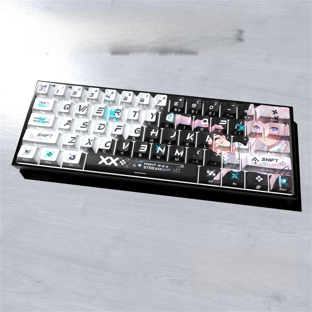 Double-shot Side Print Thocky  - đánh giá và giá Gaming Keyboard Thocky