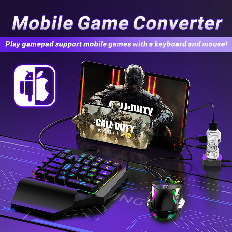Mobile Games Converter Kit Mob - đánh giá và giá Gaming Keyboard Half
