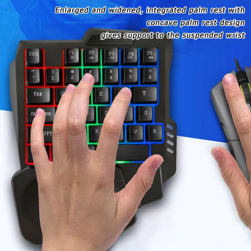 35 key Gaming Keyboard Single  - đánh giá và giá Gaming Keyboard Half